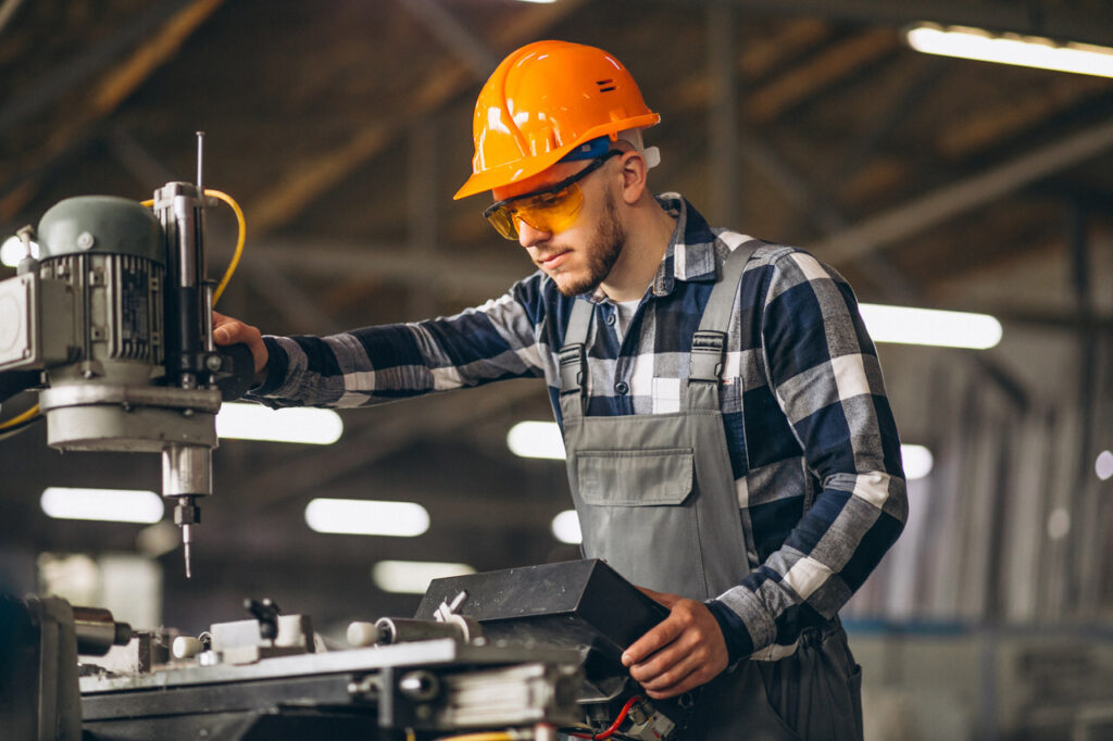 Automação industrial com segurança na operação